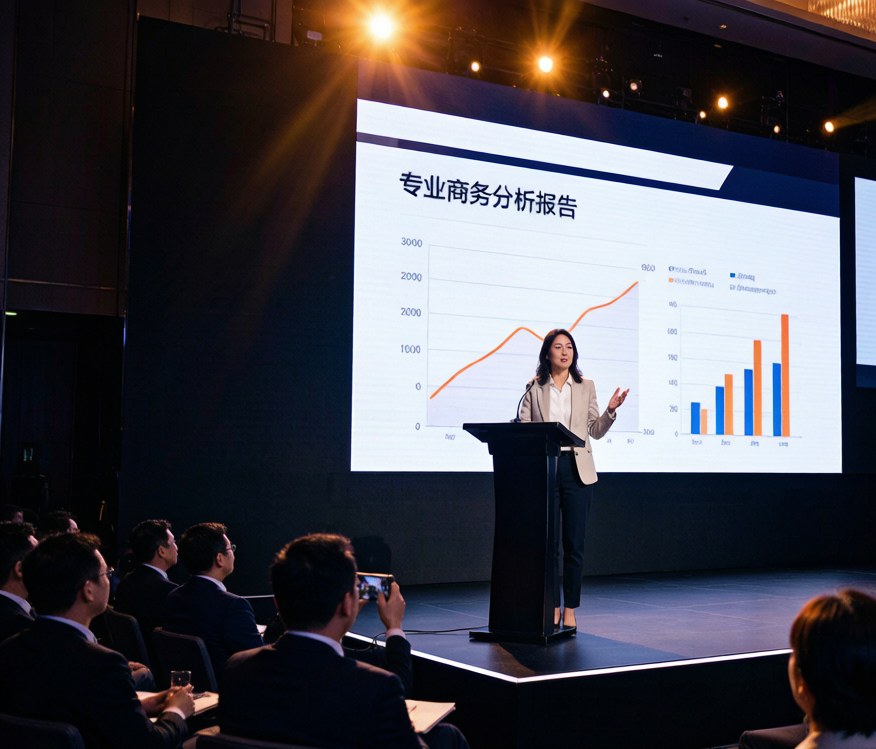 主题演讲现场